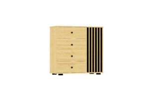 Komoda 1+4 (1 drzwi, 4 szuflady) Panel-lux Kolekcja Panel-lux