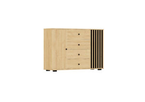 Komoda 2+4 (2 drzwi, 4 szuflady) Panel-lux Kolekcja Panel-lux